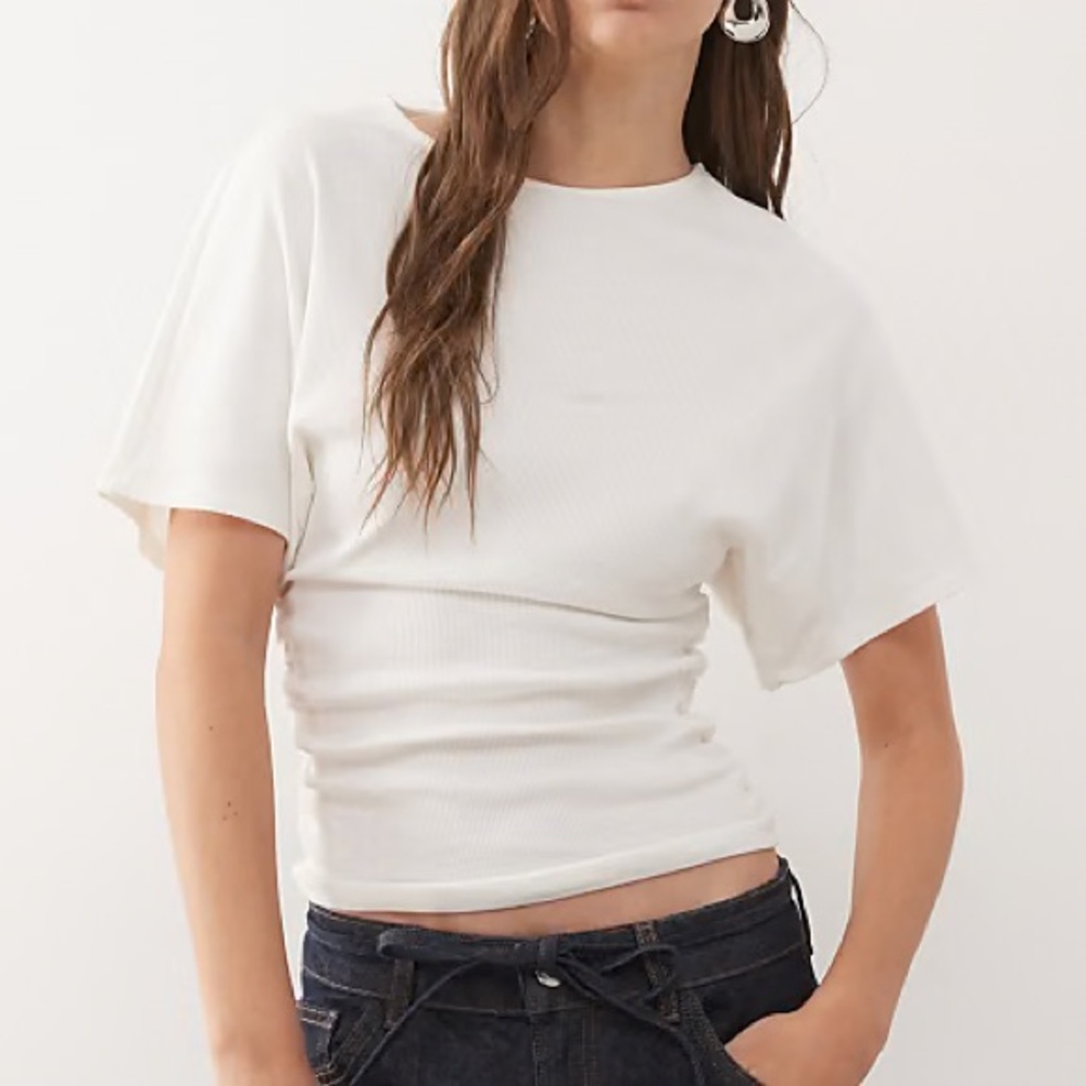 Noisy May Cinched Waist Tee